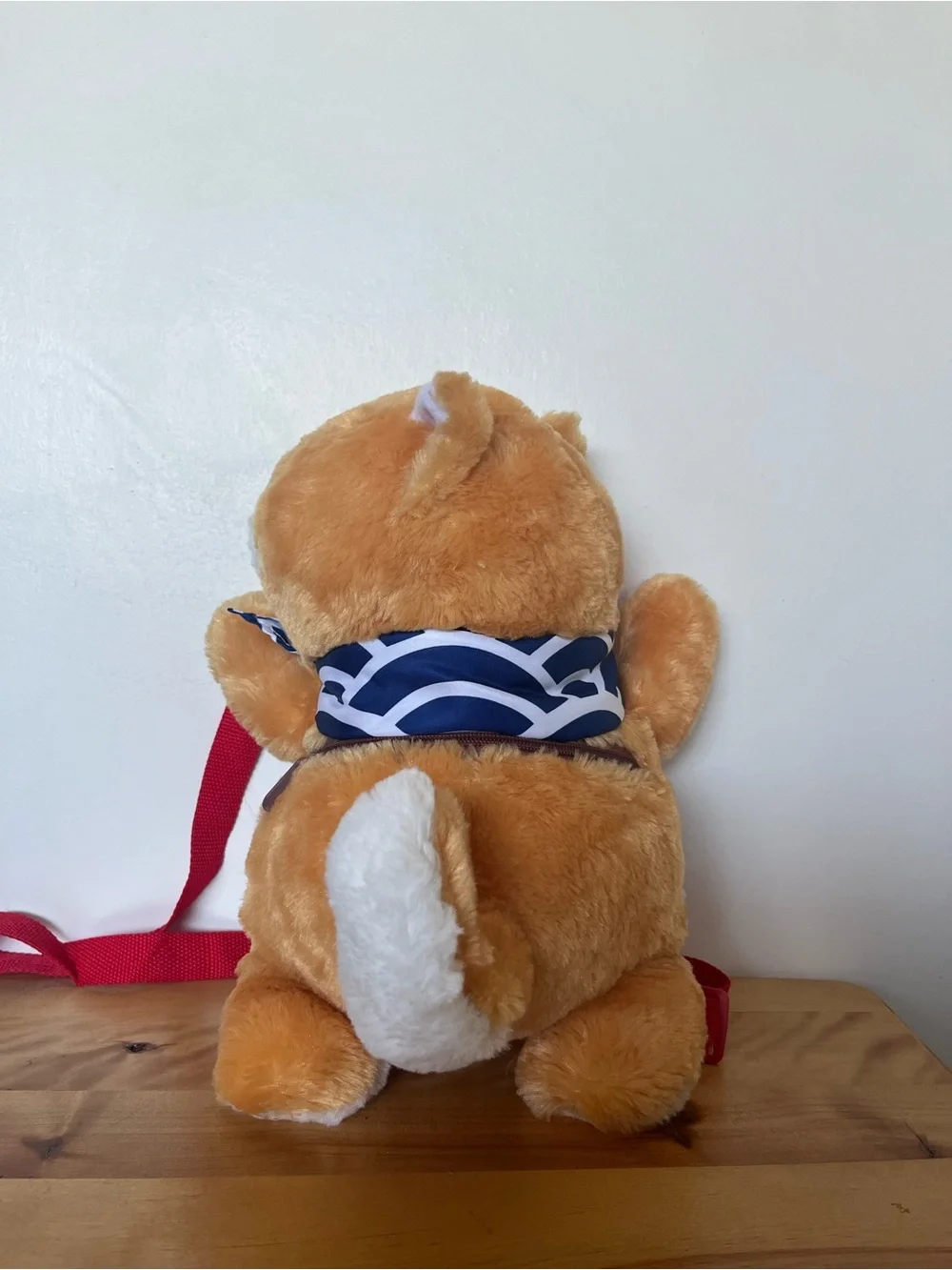 Amuse Mameshiba San Kyodai Mametaro Shiba Inu Plush Backpack